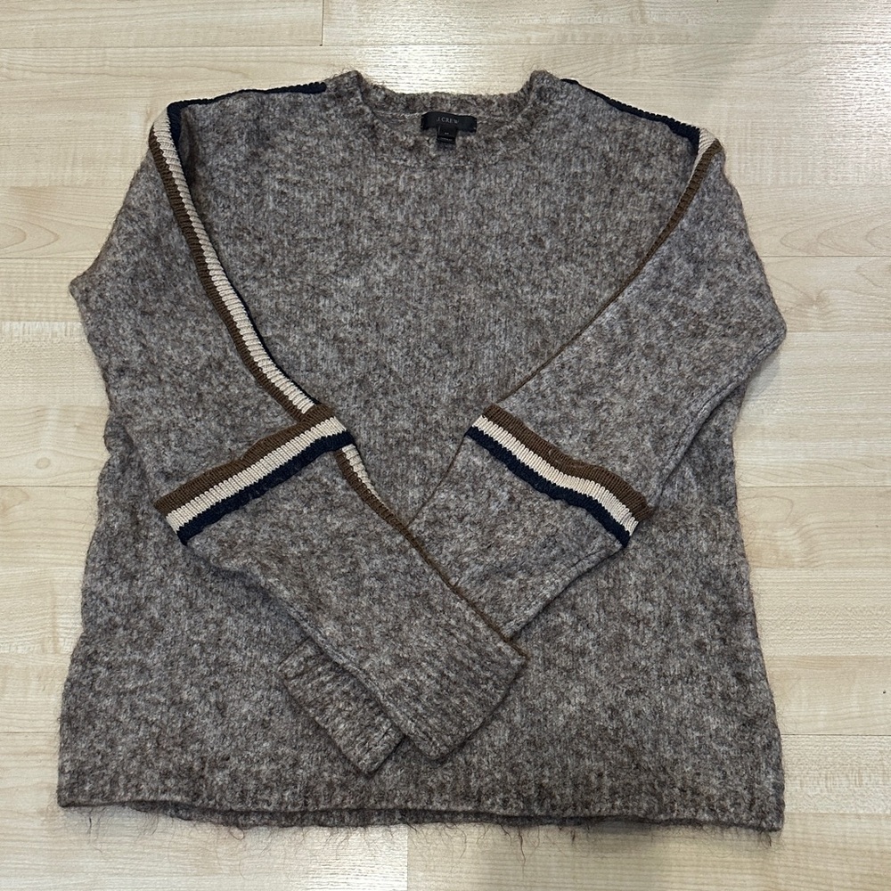 J Crew Brown Sweater Size M